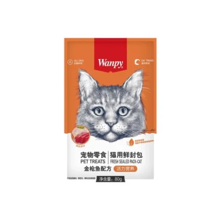 (ونپی) سوپ گربه با طعم مرغ و ماهی تن 80 گرمی