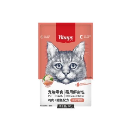 (ونپی) سوپ گربه با طعم مرغ و ماهی کاد 80 گرمی