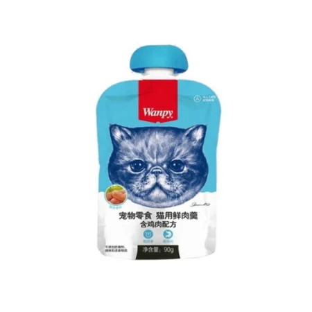 (ونپی) پودینگ گربه با طعم مرغ و ماهی 90 گرمی