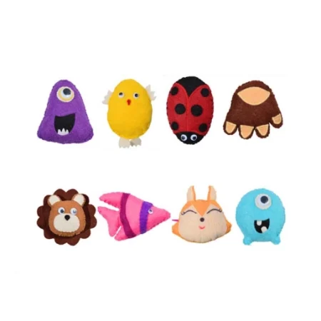 (دنیل) اسباب بازی گربه پارچه ای کت نیپ دار TOY52