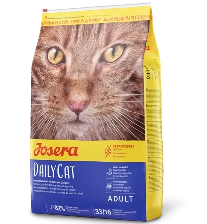 (جوسرا) غذای خشک گربه بالغ مدل دیلی کت - Dailycat وزن 2 کیلویی